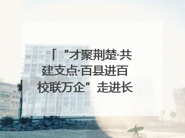 “才聚荆楚·共建支点·百县进百校联万企”走进长江大学文理学院
