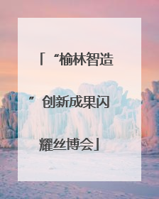 “榆林智造”创新成果闪耀丝博会