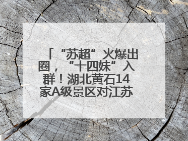 “苏超”火爆出圈，“十四妹”入群！湖北黄石14家A级景区对江苏游客免票