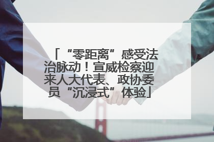 “零距离”感受法治脉动！宣威检察迎来人大代表、政协委员“沉浸式”体验