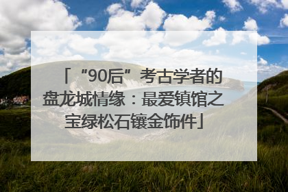 “90后”考古学者的盘龙城情缘：最爱镇馆之宝绿松石镶金饰件