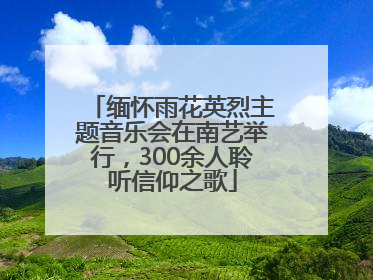 缅怀雨花英烈主题音乐会在南艺举行，300余人聆听信仰之歌