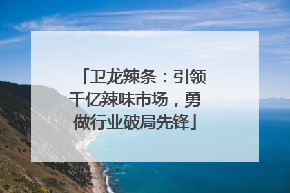 卫龙辣条：引领千亿辣味市场，勇做行业破局先锋