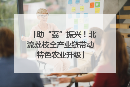 助“荔”振兴！北流荔枝全产业链带动特色农业升级