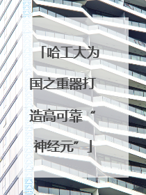 哈工大为国之重器打造高可靠“神经元”