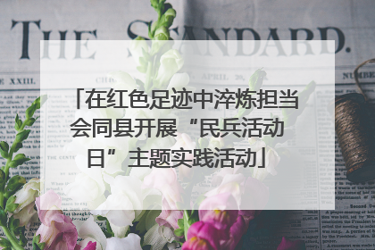 在红色足迹中淬炼担当 会同县开展“民兵活动日”主题实践活动