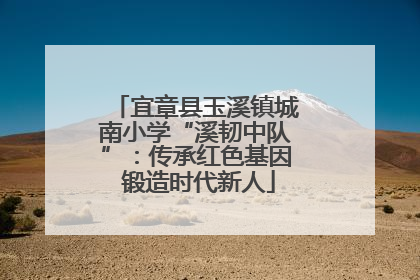 宜章县玉溪镇城南小学“溪韧中队”：传承红色基因 锻造时代新人