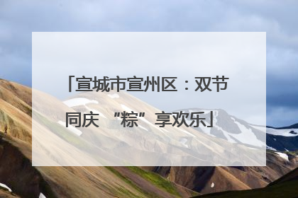 宣城市宣州区：双节同庆 “粽”享欢乐
