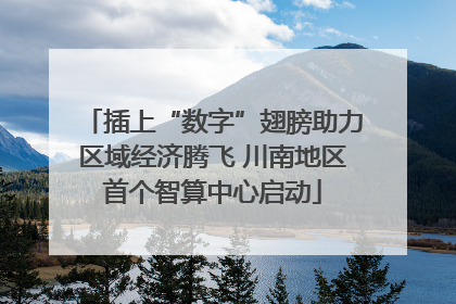 插上“数字”翅膀助力区域经济腾飞 川南地区首个智算中心启动