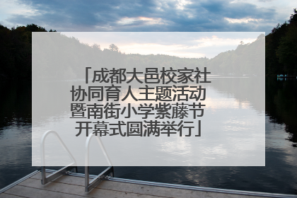 成都大邑校家社协同育人主题活动暨南街小学紫藤节开幕式圆满举行