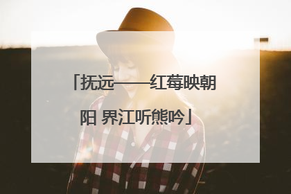 抚远——红莓映朝阳 界江听熊吟
