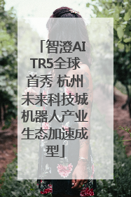 智澄AITR5全球首秀 杭州未来科技城机器人产业生态加速成型