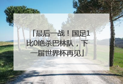 最后一战！国足1比0绝杀巴林队，下一届世界杯再见