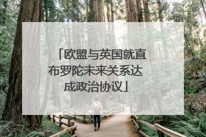 欧盟与英国就直布罗陀未来关系达成政治协议