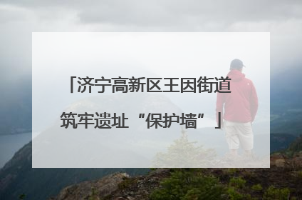 济宁高新区王因街道筑牢遗址“保护墙”