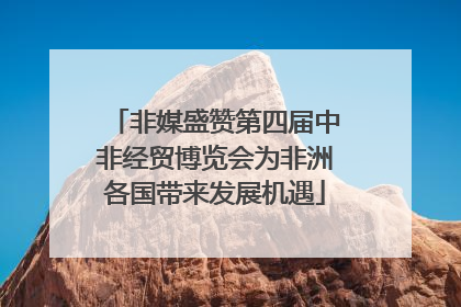非媒盛赞第四届中非经贸博览会为非洲各国带来发展机遇