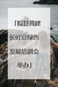 院县共建长豇豆绿色发展培训会举办