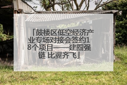 鼓楼区低空经济产业专场对接会签约18个项目——建圈强链 比翼齐飞