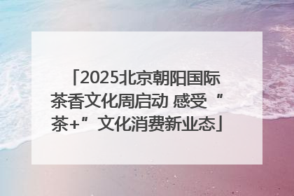 2025北京朝阳国际茶香文化周启动 感受“茶+”文化消费新业态